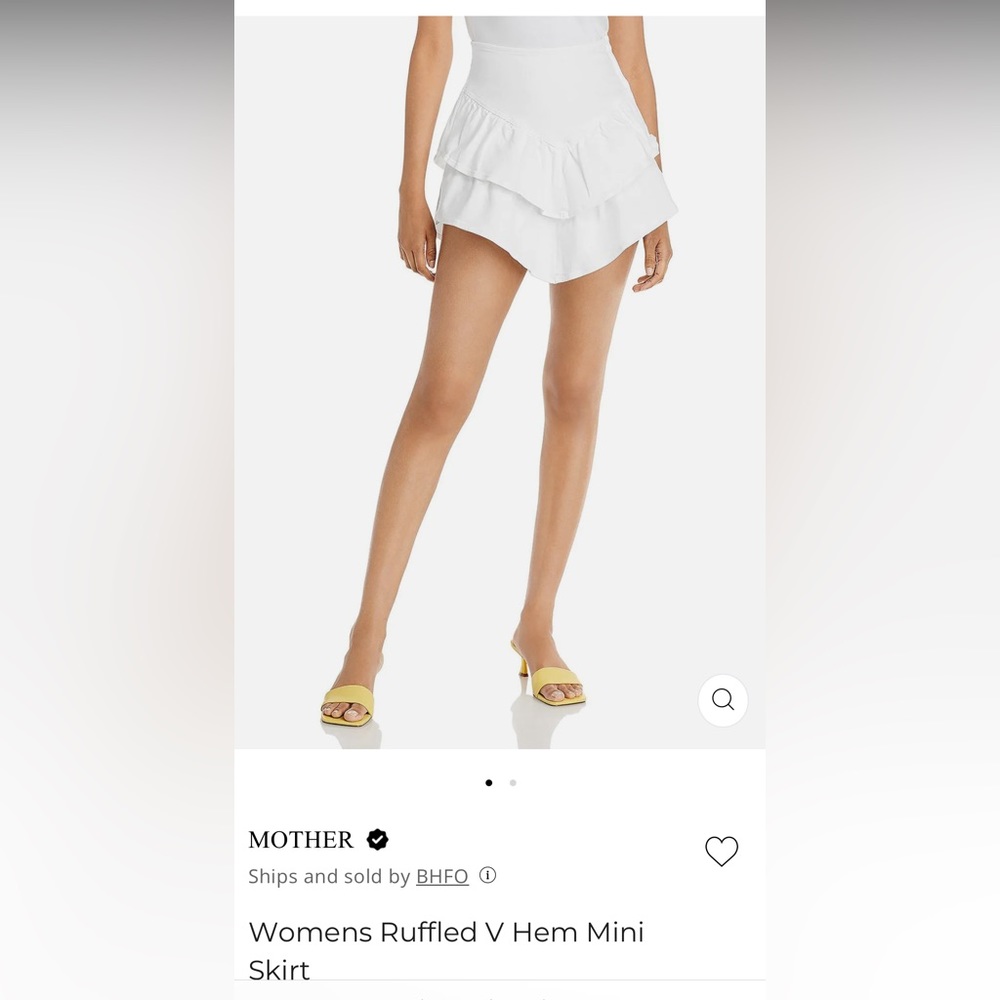 Mother Denim Mini Skirt (Size: 28)